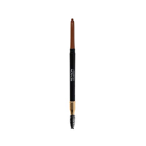 Eyebrow Pencil by Revlon, Colorstay Eye Makeup with Eyebrow Spoolie, Waterproof, Longwearing Angled Precision Tip, 215 Auburn, 0.01 Oz