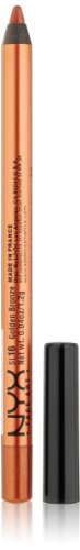 NYX PROFESSIONAL MAKEUP Slide On Pencil, Waterproof Eyeliner Pencil - Golden Bronze