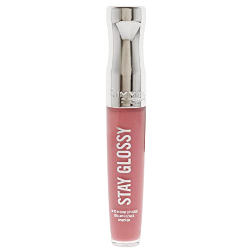 Rimmel Stay Glossy Lipgloss, Claridge's Ruby, 0.18 Fl Oz (Pack of 1)