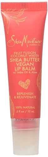 SHEA MOISTURE Fruit Fusion Coconut Water Butter Lip Balm Care for Unisex, 0.5 Ounce