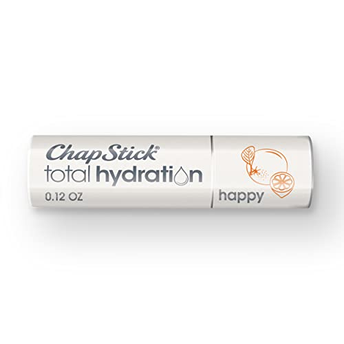 ChapStick Total Hydration Essential Oils Happy Orange And Lemon Lip Balm Tube, Lip Care - 0.12 Oz