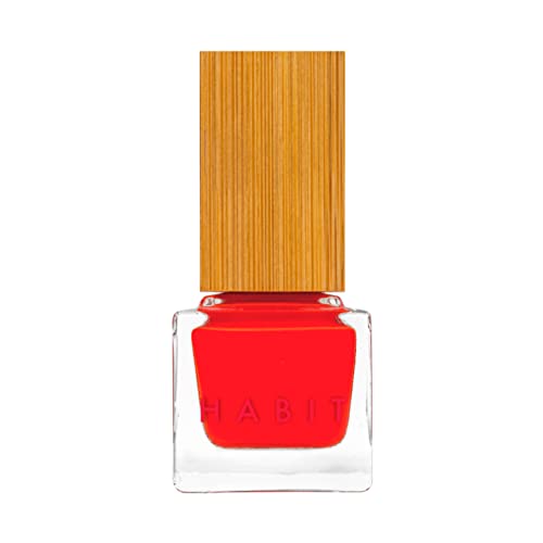 Habit Cosmetics | Vegan, Toxin-Free & Sustainably Packaged Nail Polish - .3oz (04 Tabou (Red))