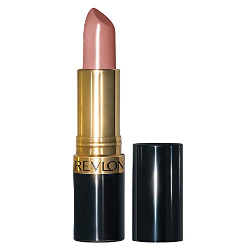 Revlon Super Lustrous Lipstick, High Impact Lipcolor with Moisturizing Creamy Formula, Infused with Vitamin E and Avocado Oil in Nude / Brown, Brazilian Tan (672)