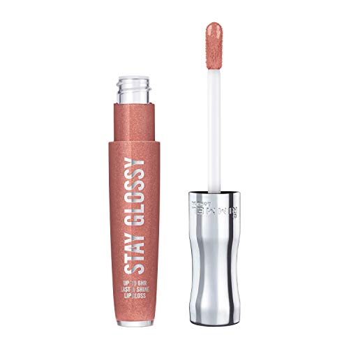 Rimmel Stay Glossy 6HR Lip Gloss, Down To Gloss, 0.18 Fl Oz (Pack of 1)