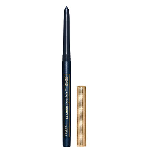 L'Oreal Paris Makeup Le Liner Signature Mechanical Eyeliner, Easy-Glide, Smudge Resistant, Bold Color, Long Lasting, Waterproof Eyeliner, Blue Jersey, 0.011 oz., 1 count