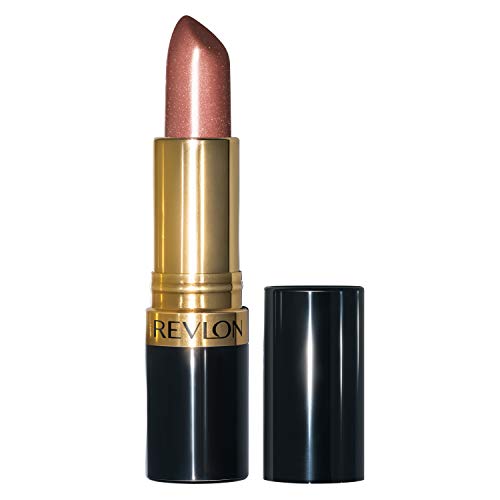 Revlon Super Lustrous Lipstick with Vitamin E and Avocado Oil, Pearl Lipstick in Nude, 030 Pink Pearl, 0.15 oz