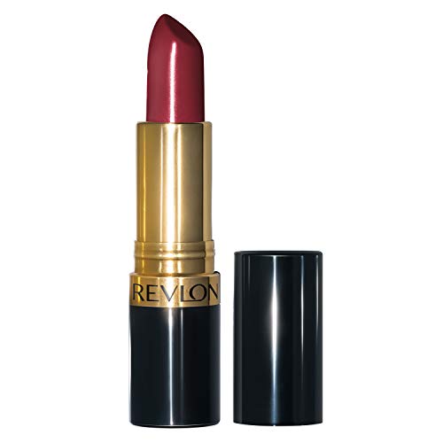 Revlon Super Lustrous Lipstick, High Impact Lipcolor with Moisturizing Creamy Formula, Infused with Vitamin E and Avocado Oil in Plum / Berry, Vampire Love (777)