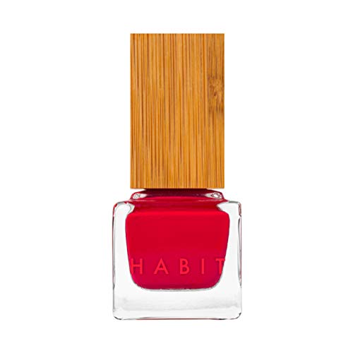 Habit Cosmetics | Vegan, Toxin-Free & Sustainably Packaged Nail Polish - .3oz (14 Hussy (Red))