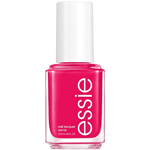 Essie Nail Polish, Salon-Quality, 8-Free Vegan, Bright Fuchsia, Bachelorette Bash, 0.46 fl oz