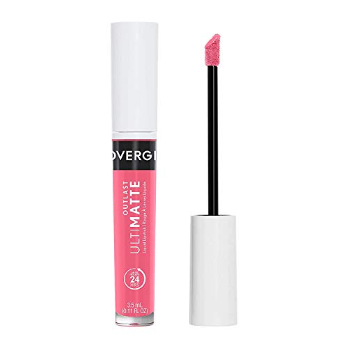 COVERGIRL COVERGIRL Outlast Ultimatte One Step Liquid Lip Color, Strawberry Spritzer, Strawberry Spritzer, 0.12 Fl Ounce