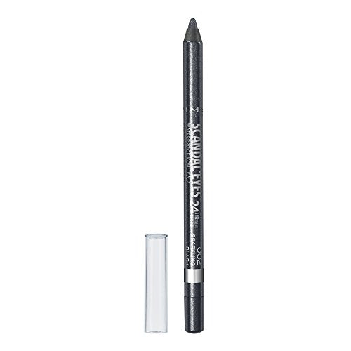 Rimmel Scandaleyes Waterproof Kohl Kajal Liner, Sparkling Black, 0.04 Fluid Ounce