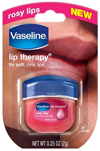 Vaseline Rosy Lip Therapy Size .25z Vaseline Rosy Lip Therapy, 0.25 Ounce (Pack of 1)