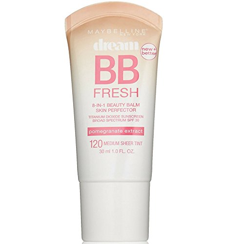 Maybelline Dream Fresh BB 8-in-1 Beauty Balm Skin Perfector SPF 30, Medium 1 oz