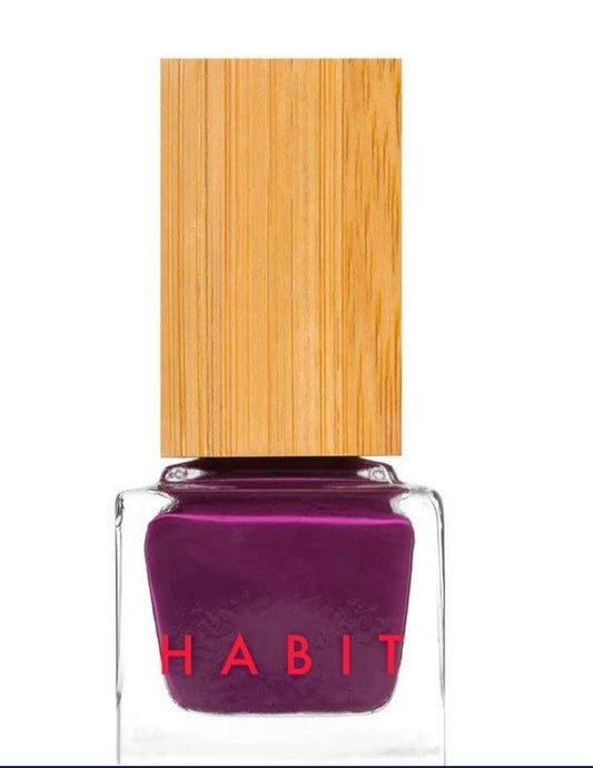 Habit Cosmetics Nail Polish Lushred- Soft Grape Creme - Non Toxic