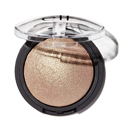 e.l.f. Baked Highlighter, Sheer Shimmering Color, Blush Gems, 0.16 Ounce