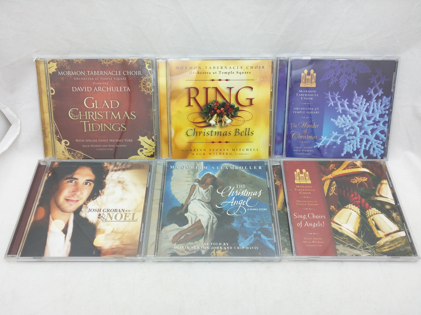 6 Christmas Cd Mormon Tabernacle Choir Lds David Archuleta Groban