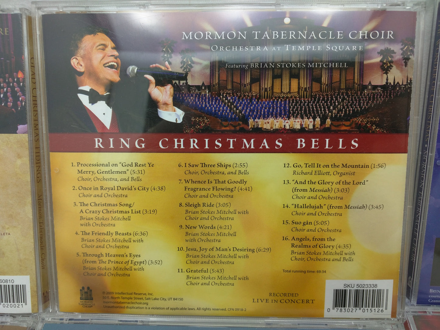 6 Christmas Cd Mormon Tabernacle Choir Lds David Archuleta Groban