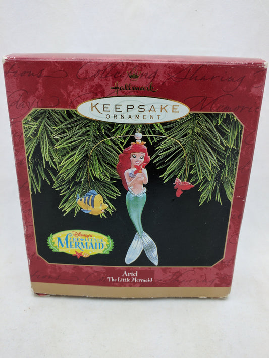 Ariel The Little Mermaid Disney Retired 1997 Vintage Hallmark Keepsake Ornament