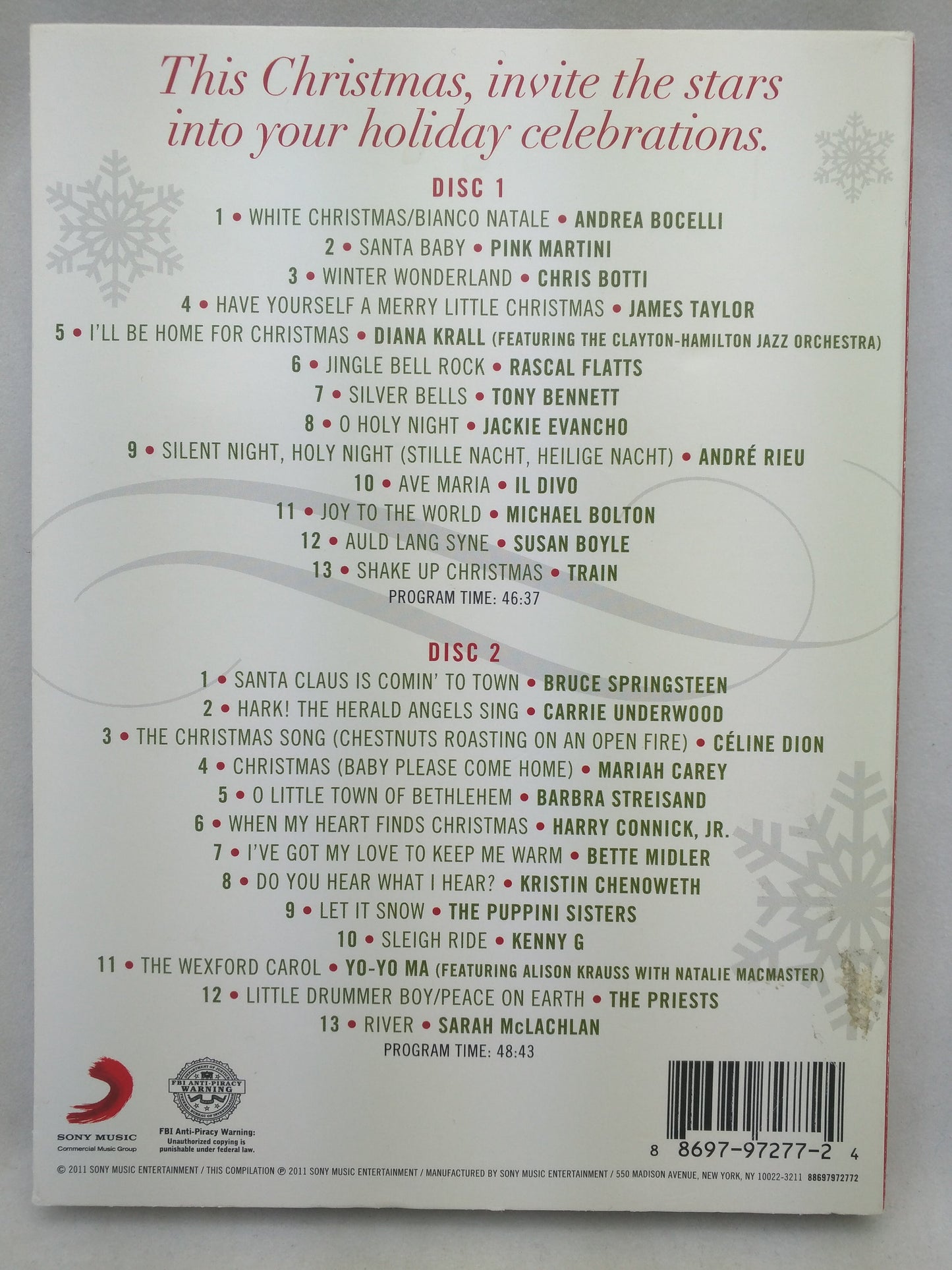 This Christmas 2 Disc Cd Christmas Songs Invite The Stars To Your Holiday Popular